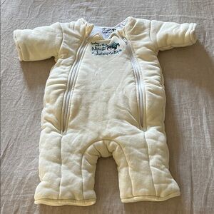 Magic Sleepsuit Pale Yelliw Baby One Piece